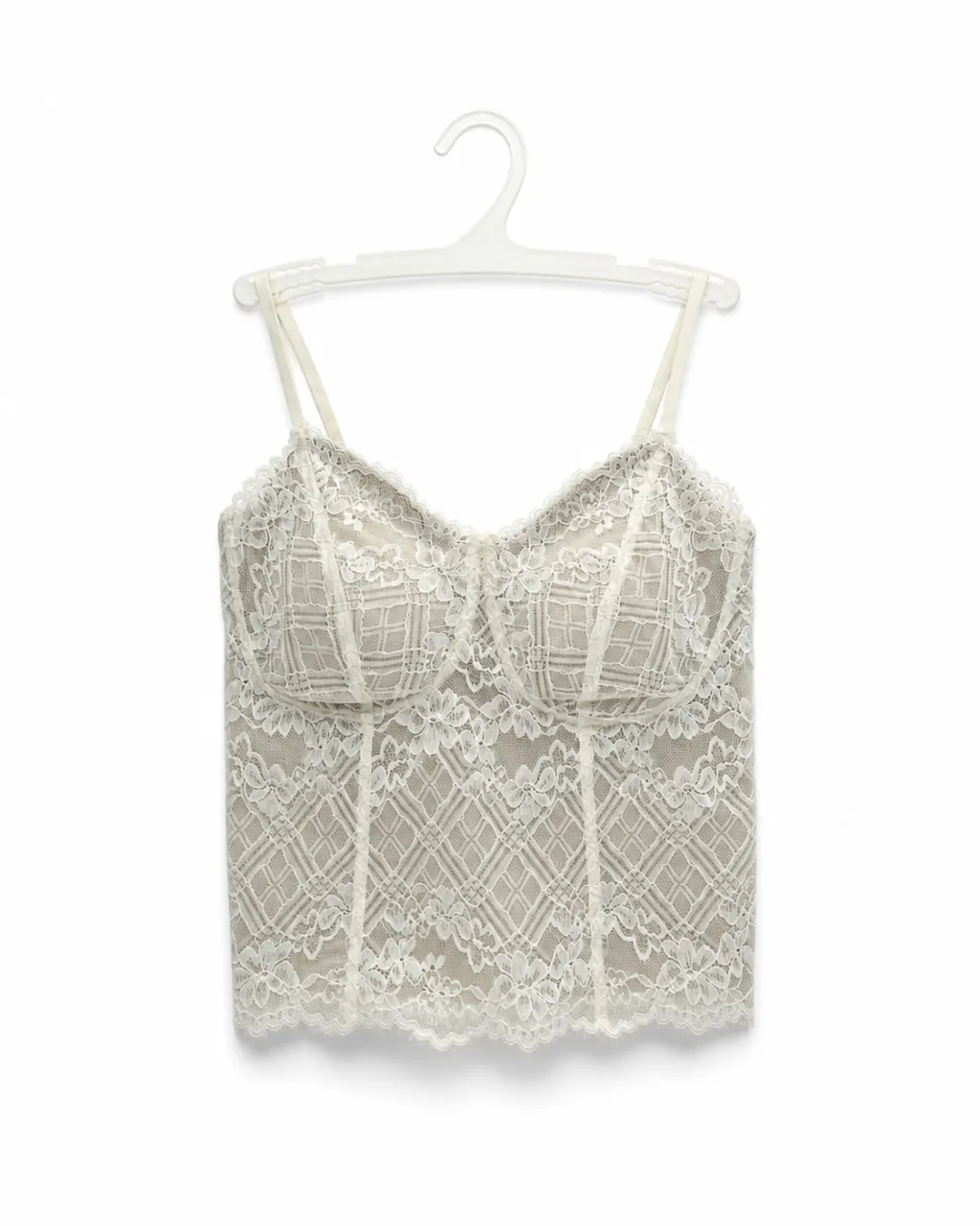 Women's Lace Bustier Camisole - Style 6112