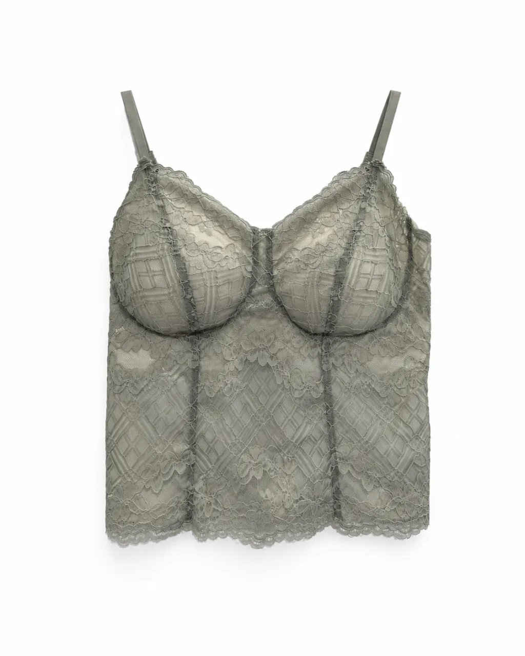 Women's Lace Bustier Camisole - Style 6112