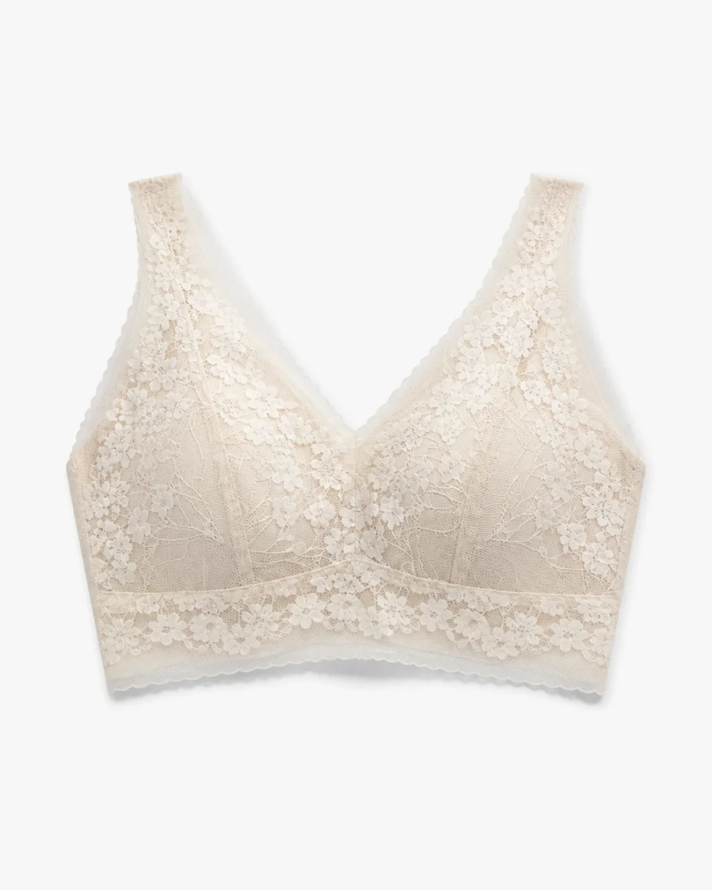 Women's Light Luxury Lace Bralette - Style 6027