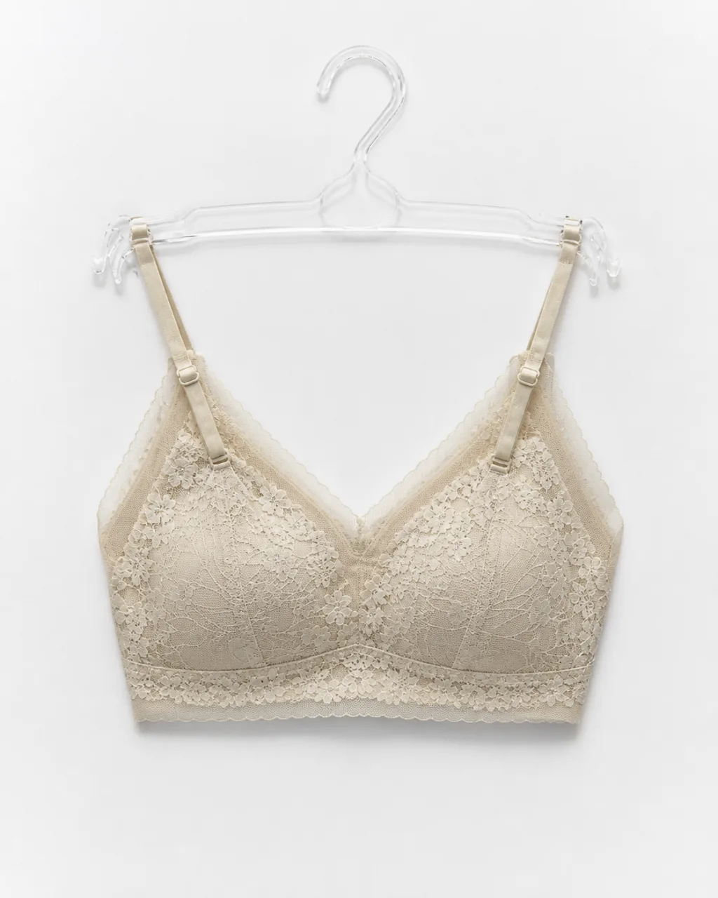 Women's Light Luxury Lace Bralette - Style 6027