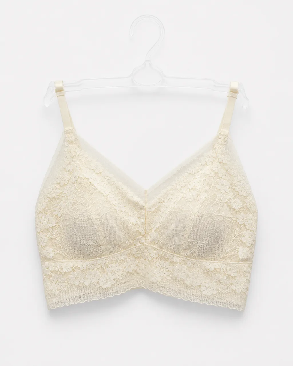 Women's Light Luxury Lace Bralette - Style 6027