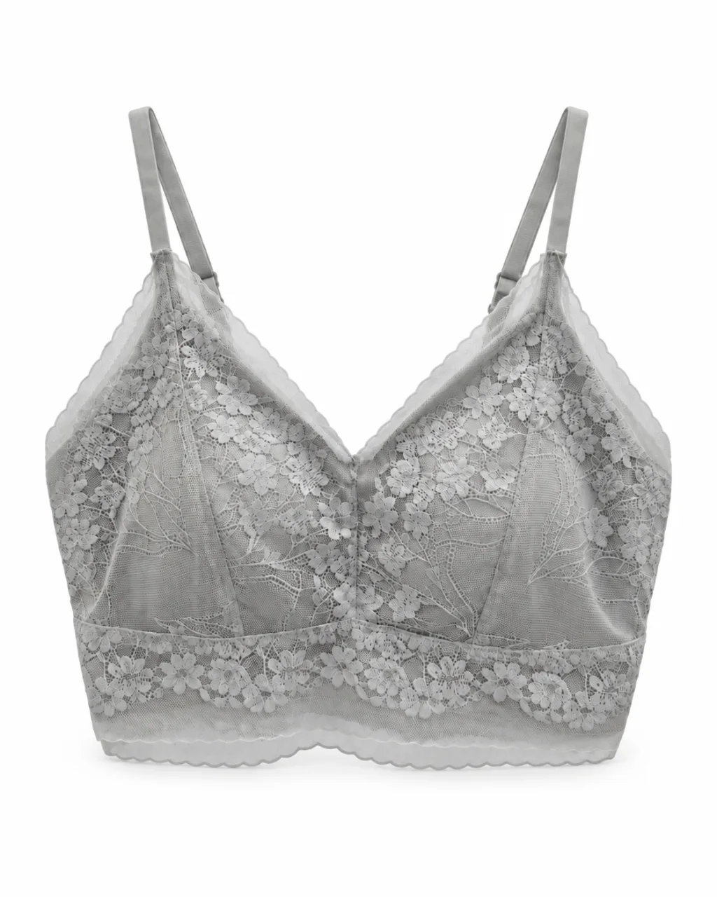 Women's Light Luxury Lace Bralette - Style 6027