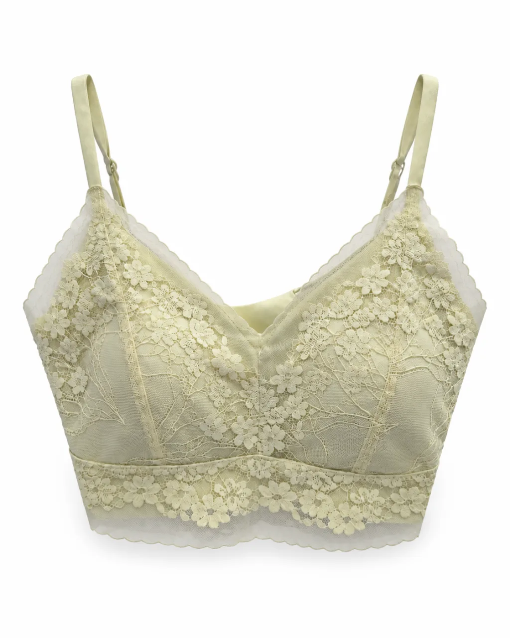 Women's Light Luxury Lace Bralette - Style 6027