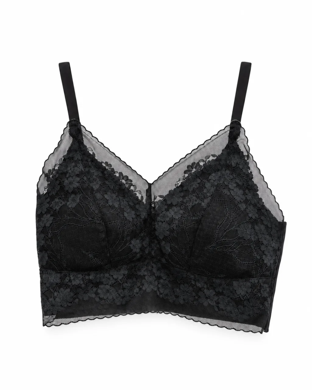 Women's Light Luxury Lace Bralette - Style 6027