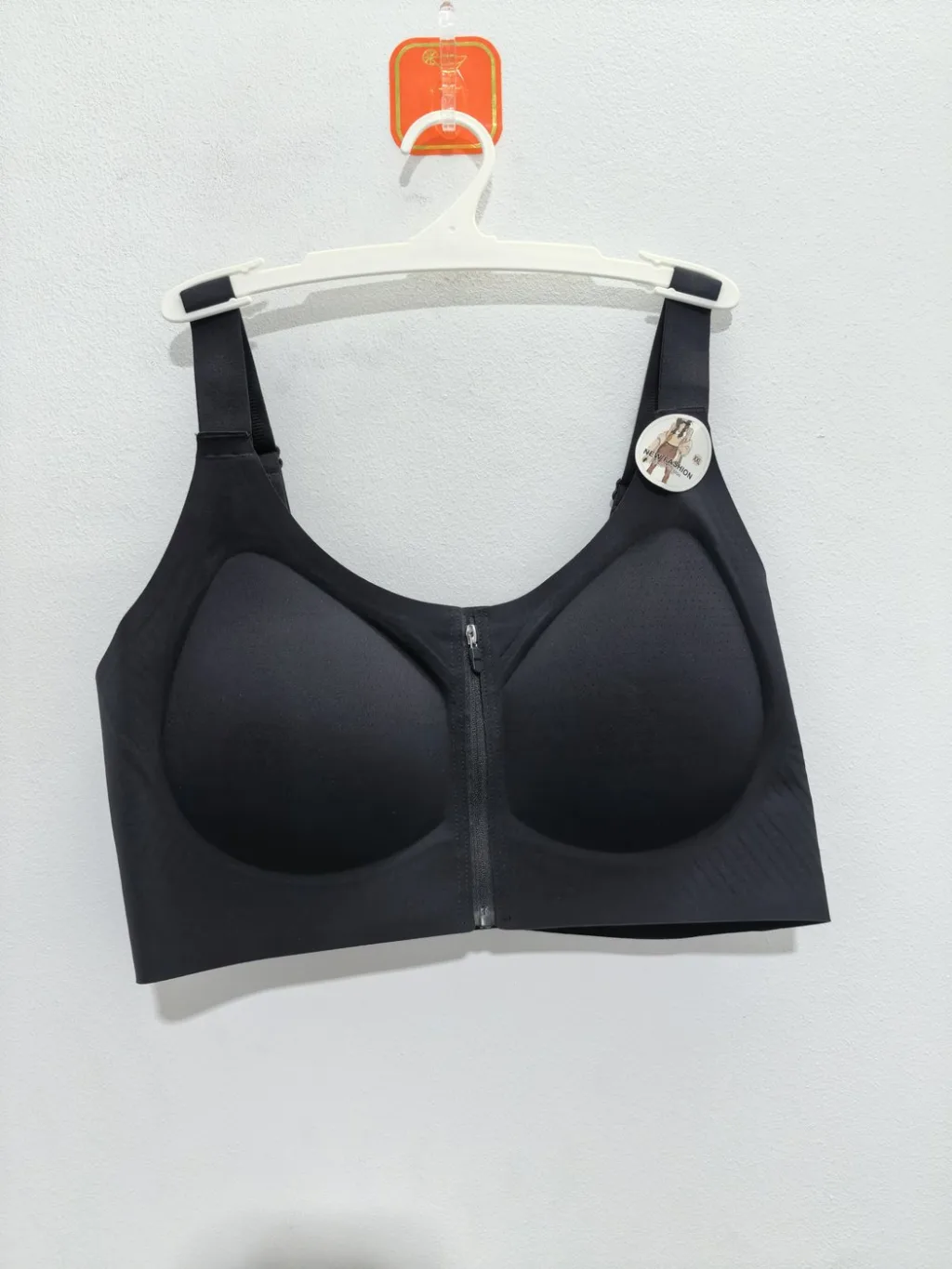 Women's Front-Zip Sports Bra - Style 3800