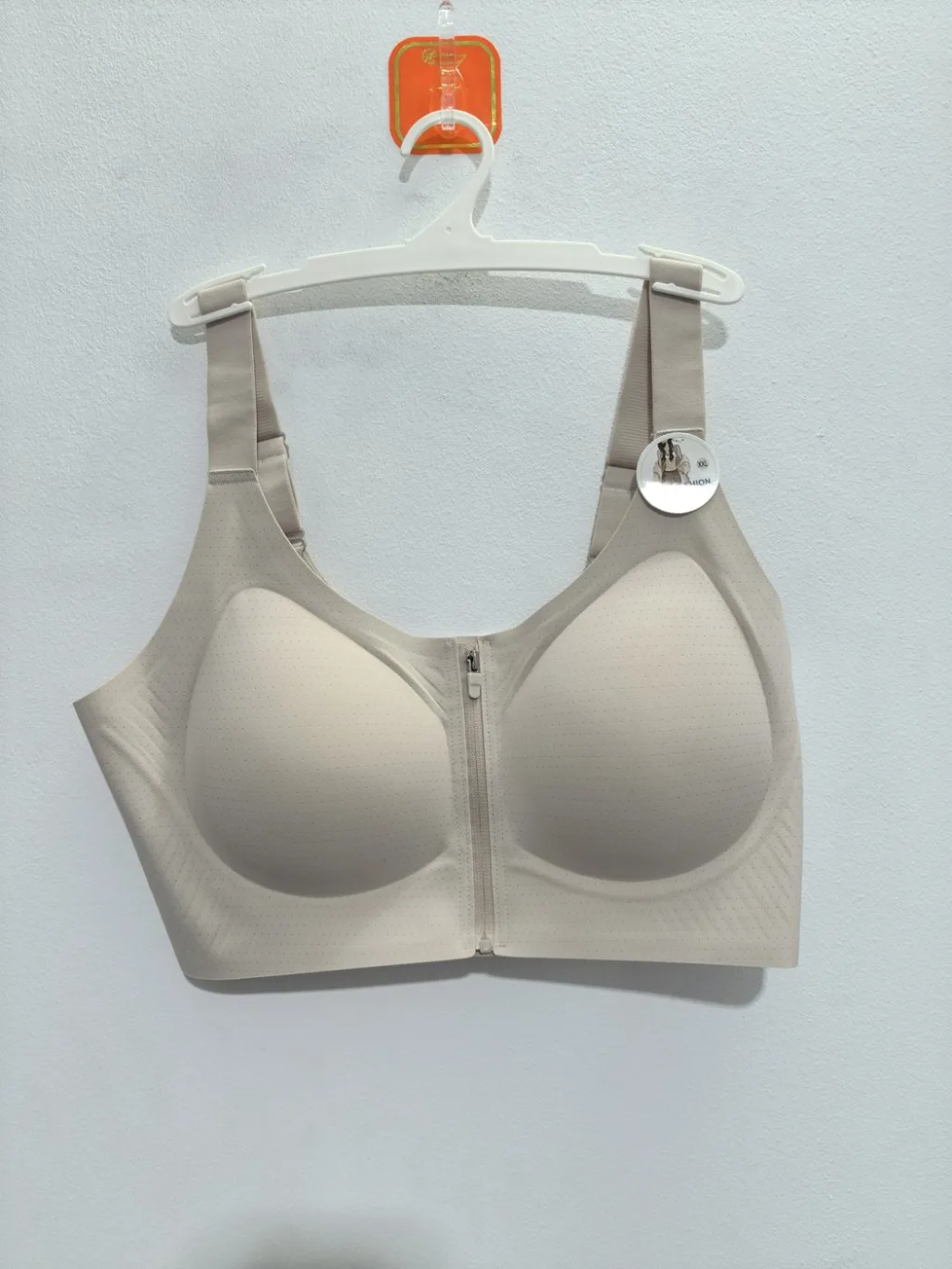 Women's Front-Zip Sports Bra - Style 3800