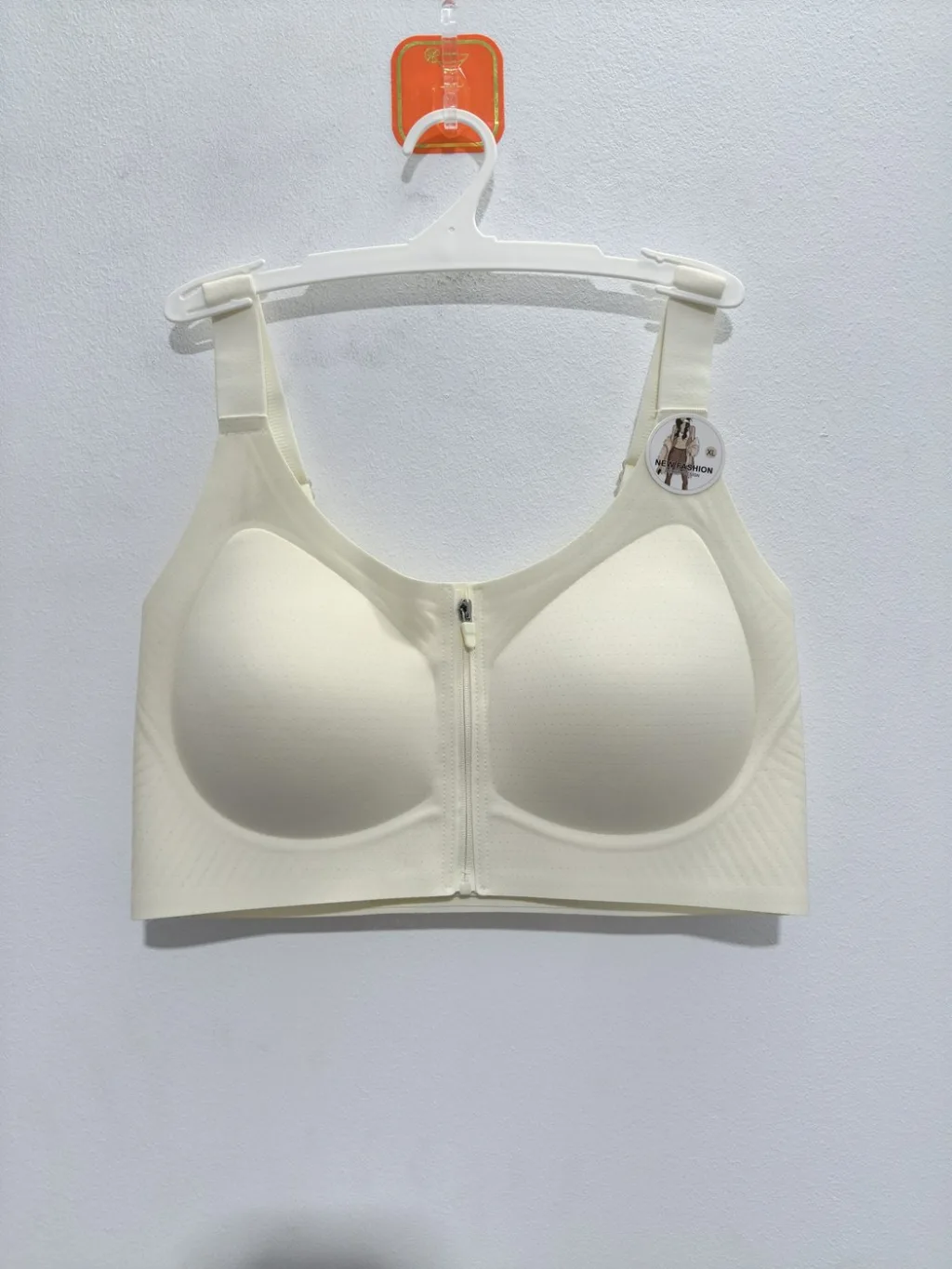 Women's Front-Zip Sports Bra - Style 3800