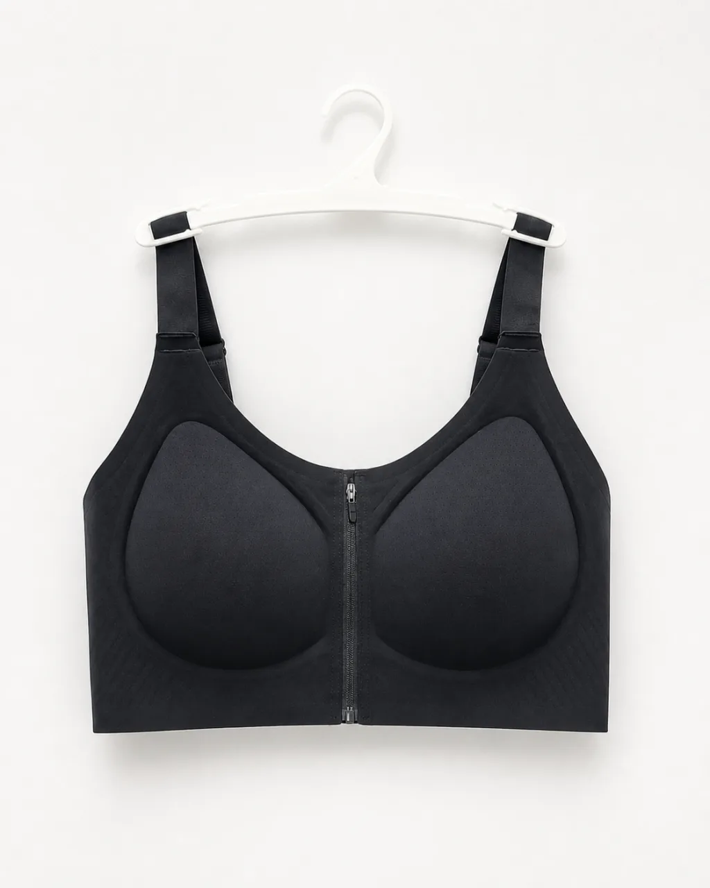 Women's Front-Zip Sports Bra - Style 3800