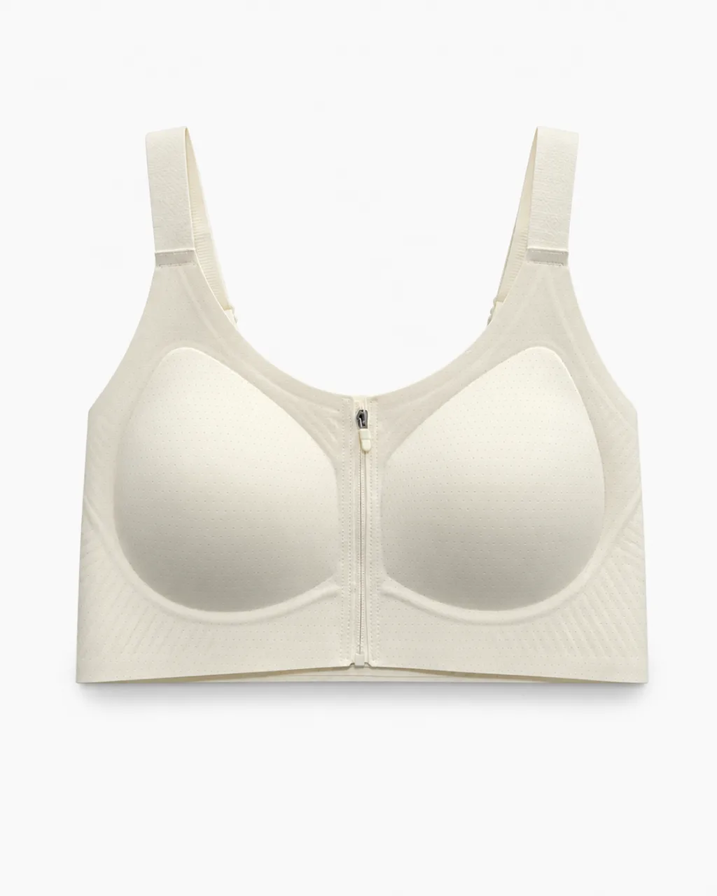 Women's Front-Zip Sports Bra - Style 3800