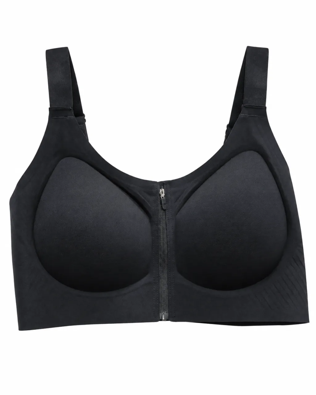 Women's Front-Zip Sports Bra - Style 3800