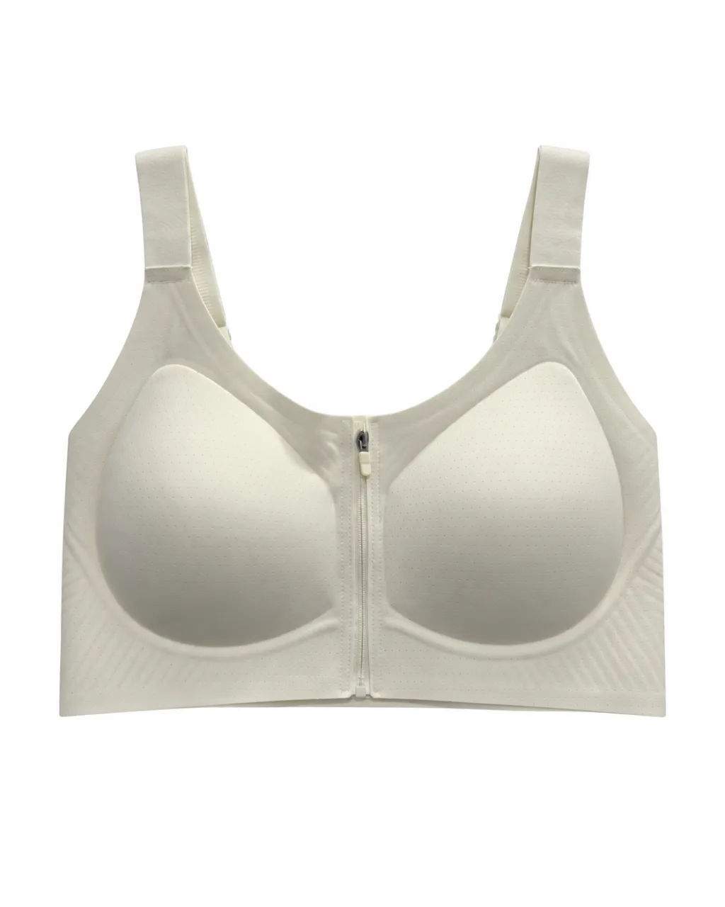 Women's Front-Zip Sports Bra - Style 3800