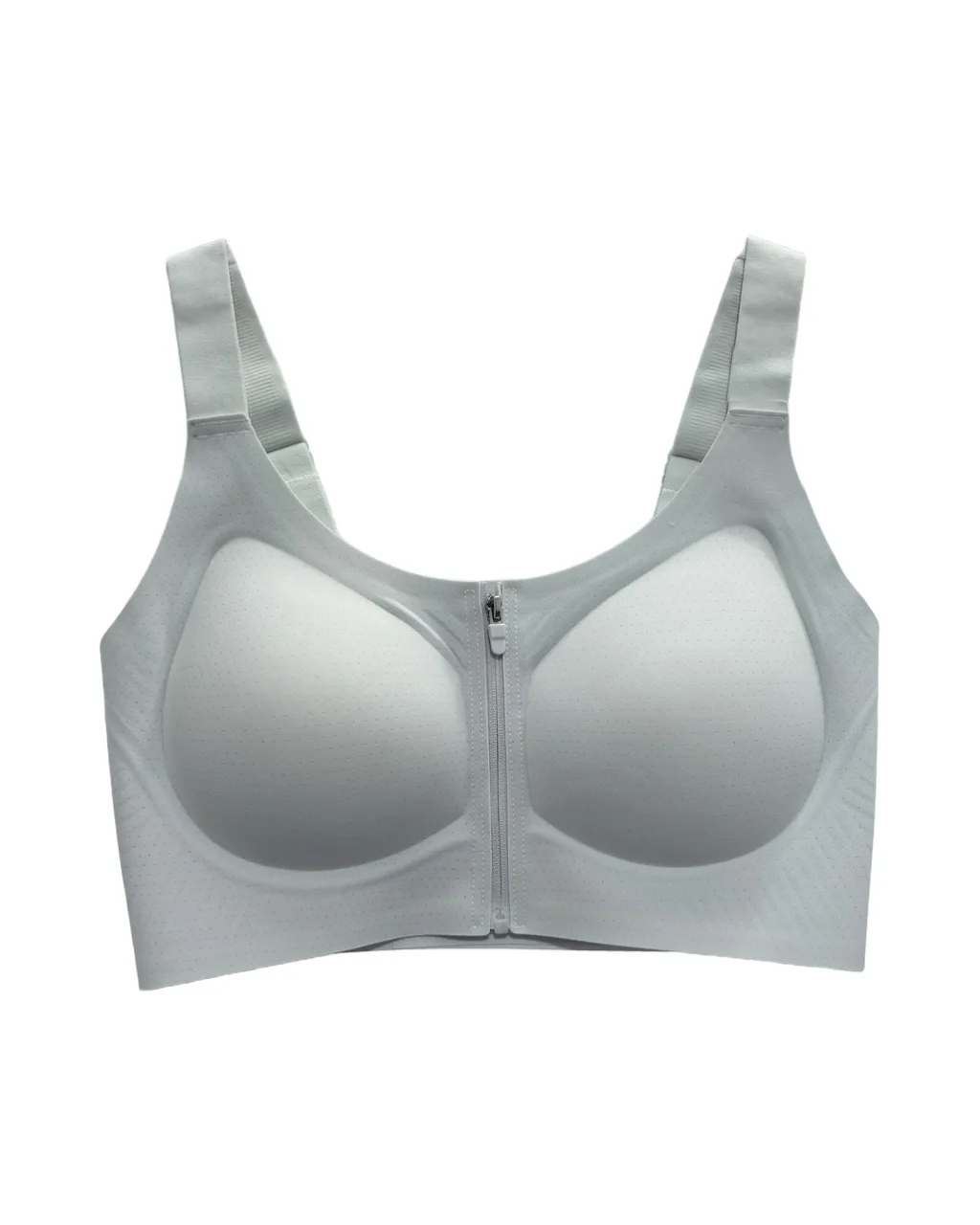 Women's Front-Zip Sports Bra - Style 3800