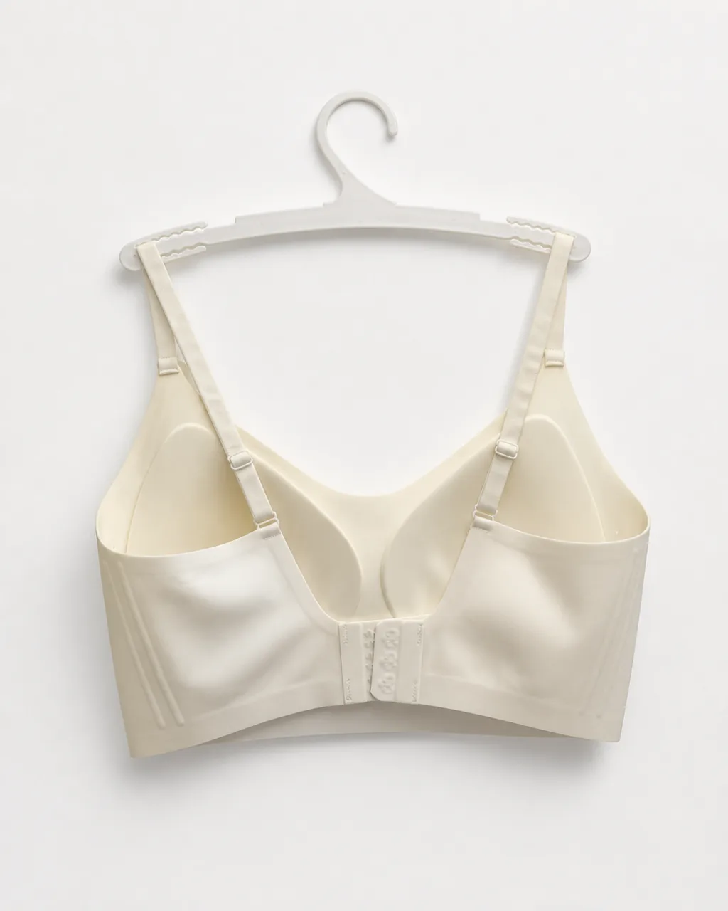 Women's Champagne White & Foundation Skin Bra - Style 8806