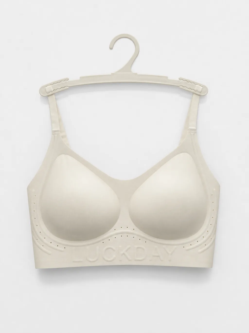 Women's Champagne White & Foundation Skin Bra - Style 8806