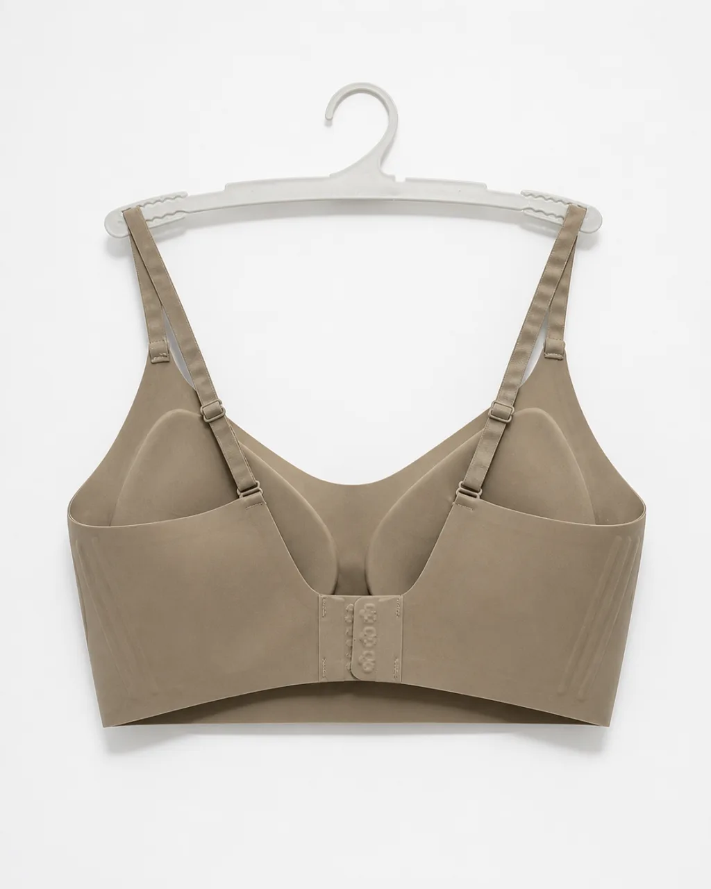 Women's Champagne White & Foundation Skin Bra - Style 8806