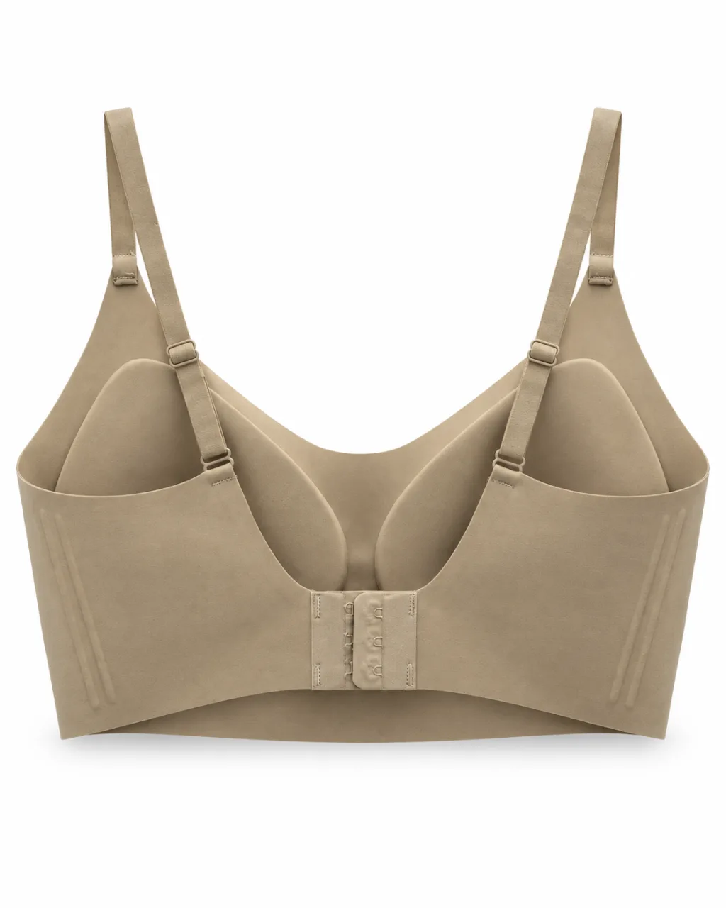 Women's Champagne White & Foundation Skin Bra - Style 8806