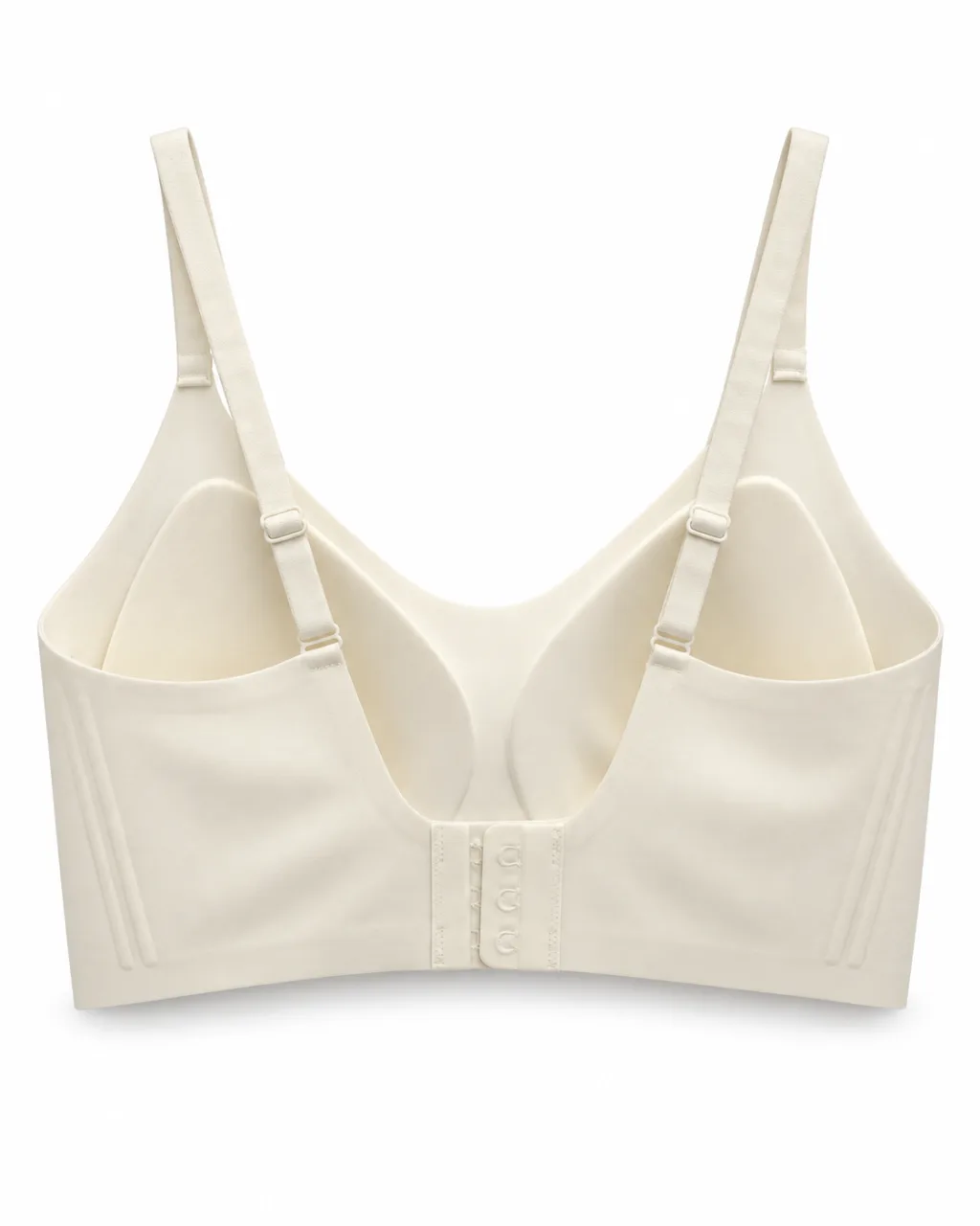 Women's Champagne White & Foundation Skin Bra - Style 8806
