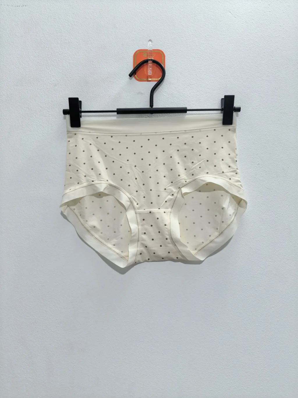 Women's Cream with polka dots Underwear
