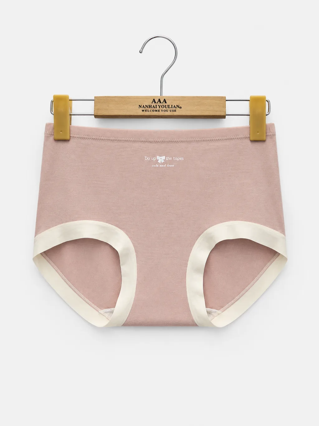 Women's Pink/Peach with cream trim Underwear