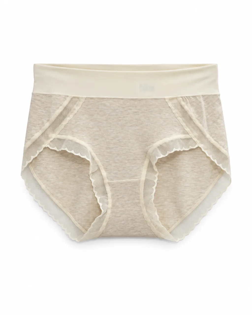 Women's Mesh-Trim High-Waist Panty - Style 218