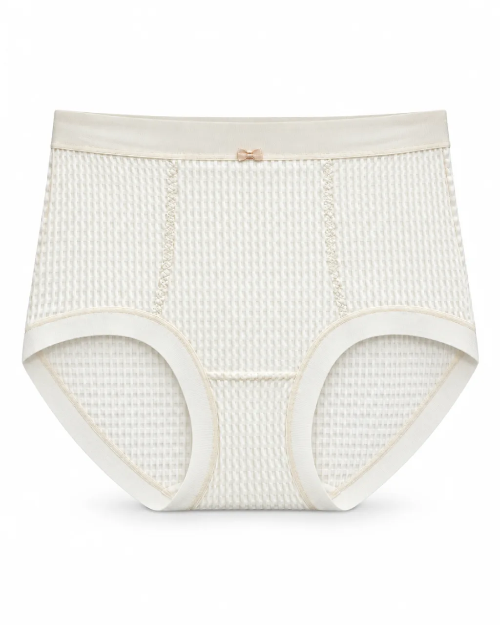 Women's Waffle-Knit High-Waist Panty - Style WAFFLEBRIEF0759