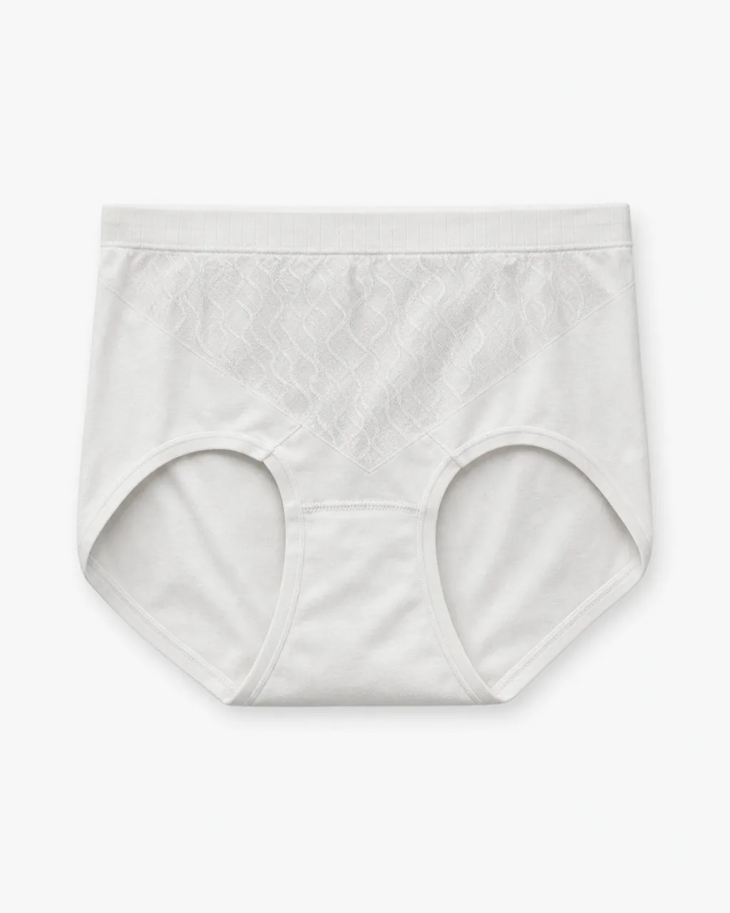Women's 7A Antibacterial High-Waist Panty - Style 8801BRIEF