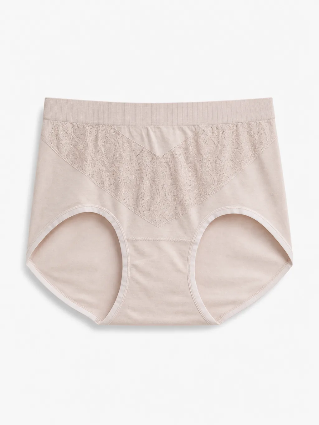 Women's 7A Antibacterial High-Waist Panty - Style 8801BRIEF
