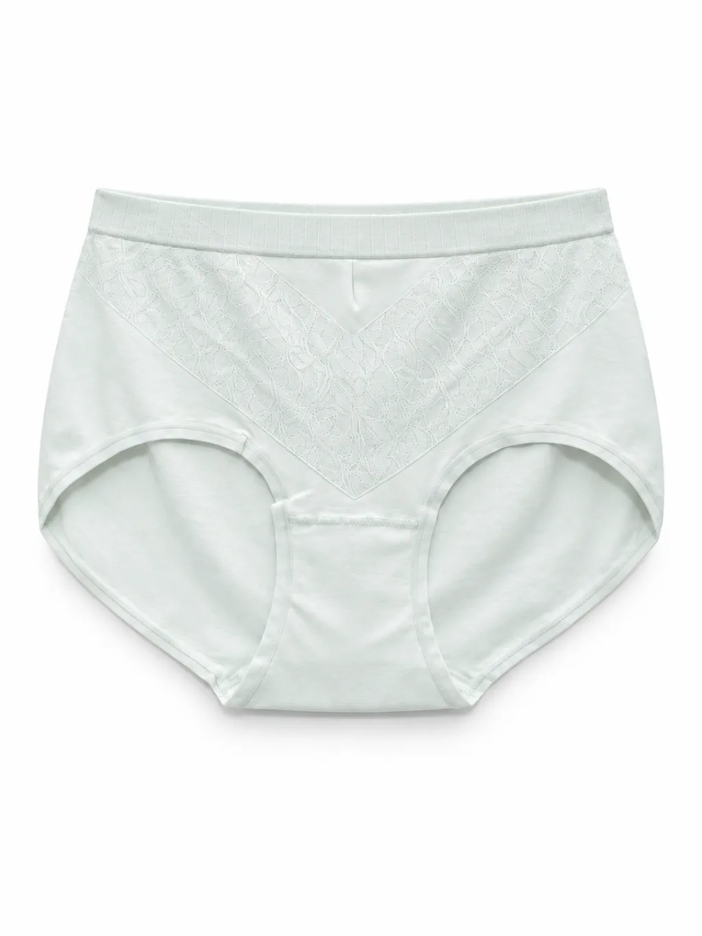 Women's 7A Antibacterial High-Waist Panty - Style 8801BRIEF