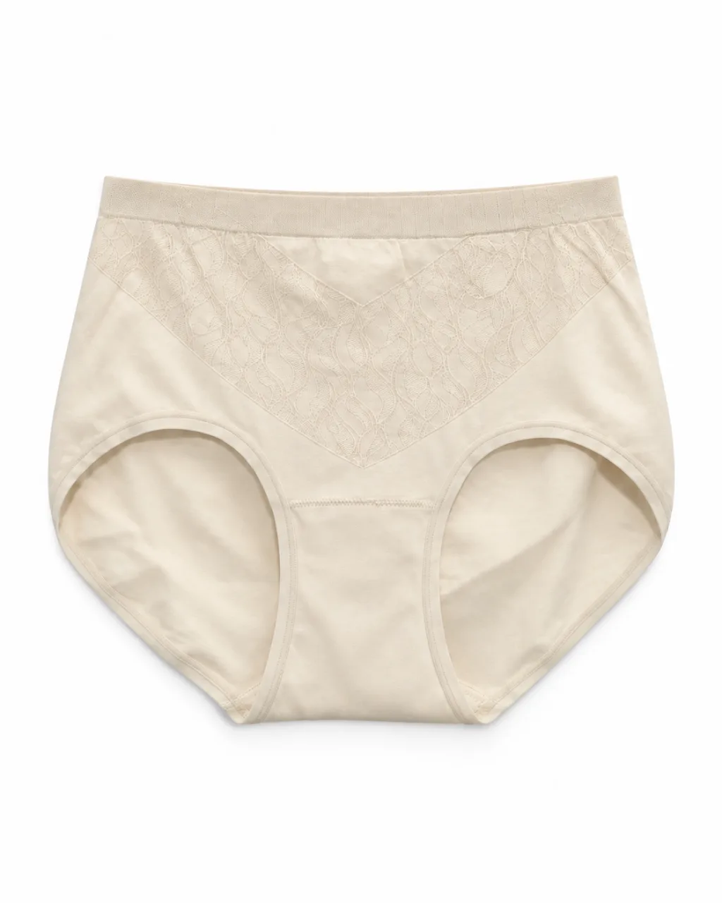 Women's 7A Antibacterial High-Waist Panty - Style 8801BRIEF