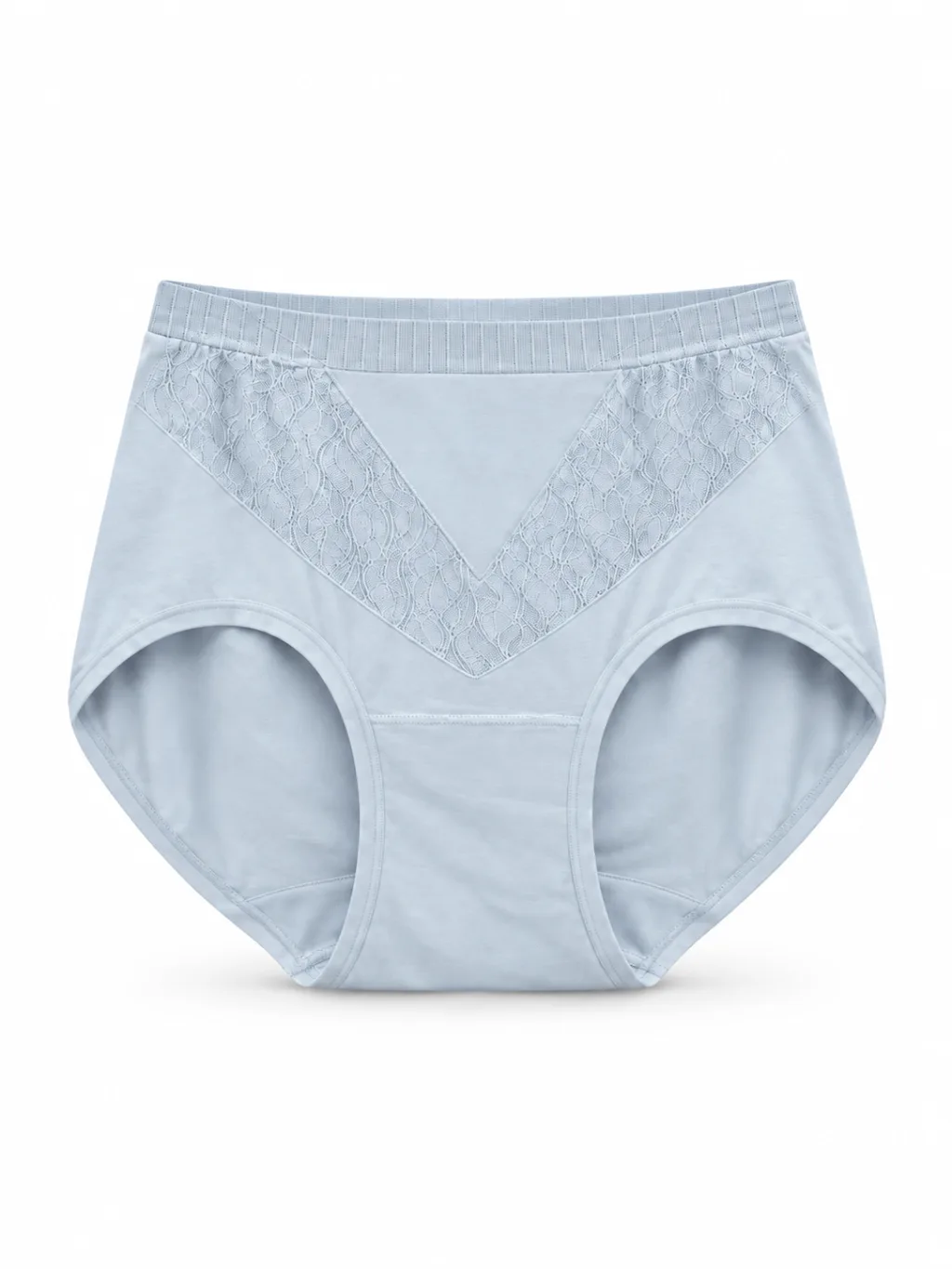 Women's 7A Antibacterial High-Waist Panty - Style 8801BRIEF