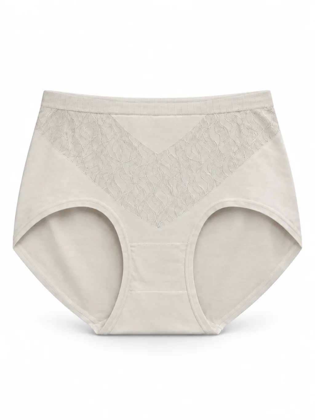 Women's 7A Antibacterial High-Waist Panty - Style 8801BRIEF