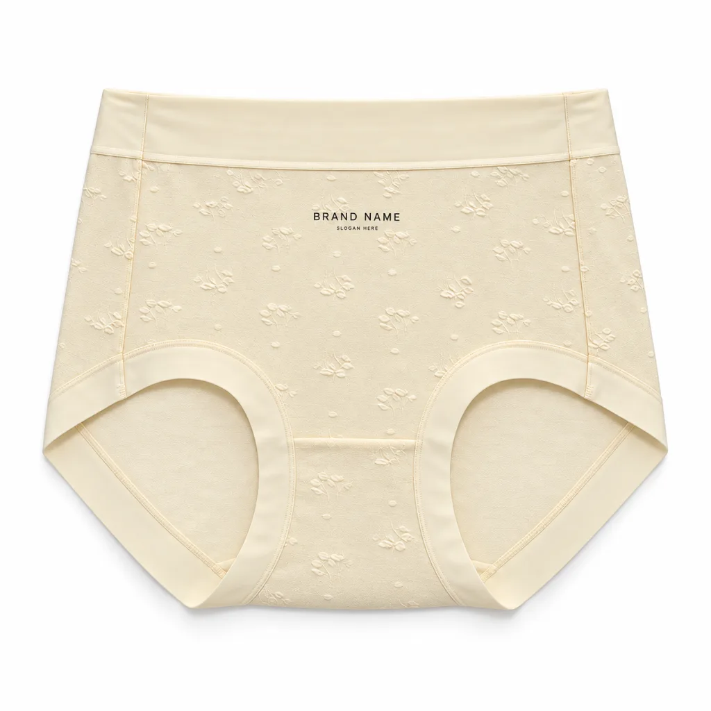 Women's Textured Comfort High-Waist Briefs - Style 507