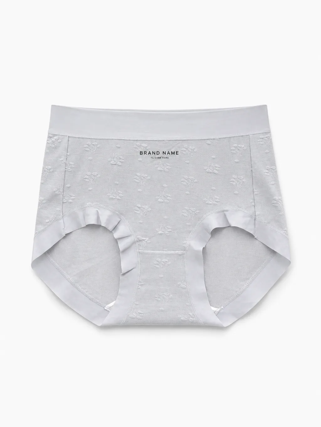 Women's Textured Comfort High-Waist Briefs - Style 507