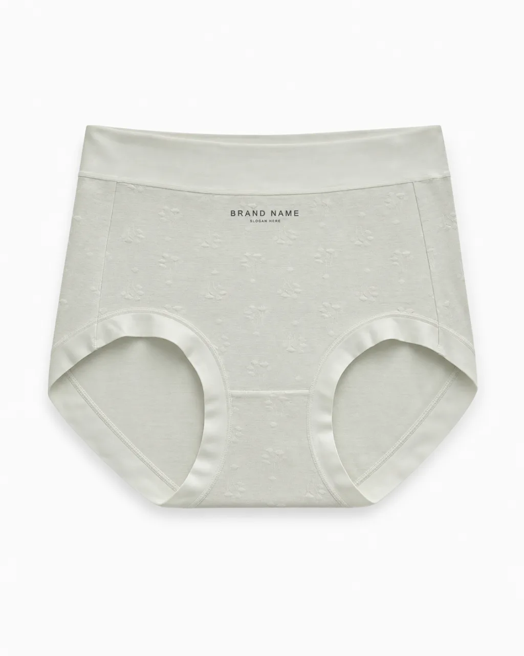 Women's Textured Comfort High-Waist Briefs - Style 507