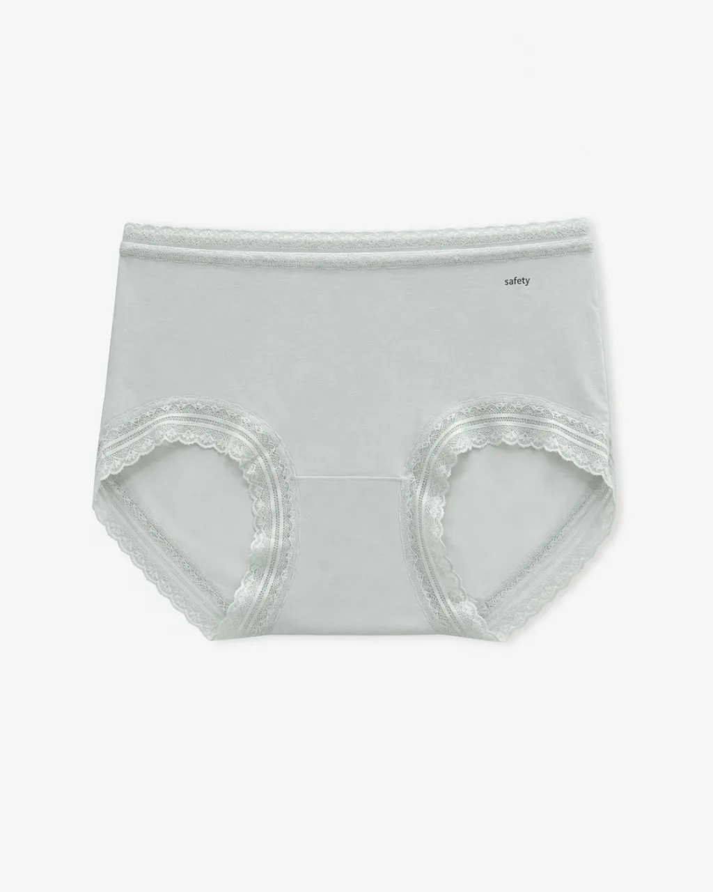 Women's Lace-Trim High-Waist Briefs - Style U80029