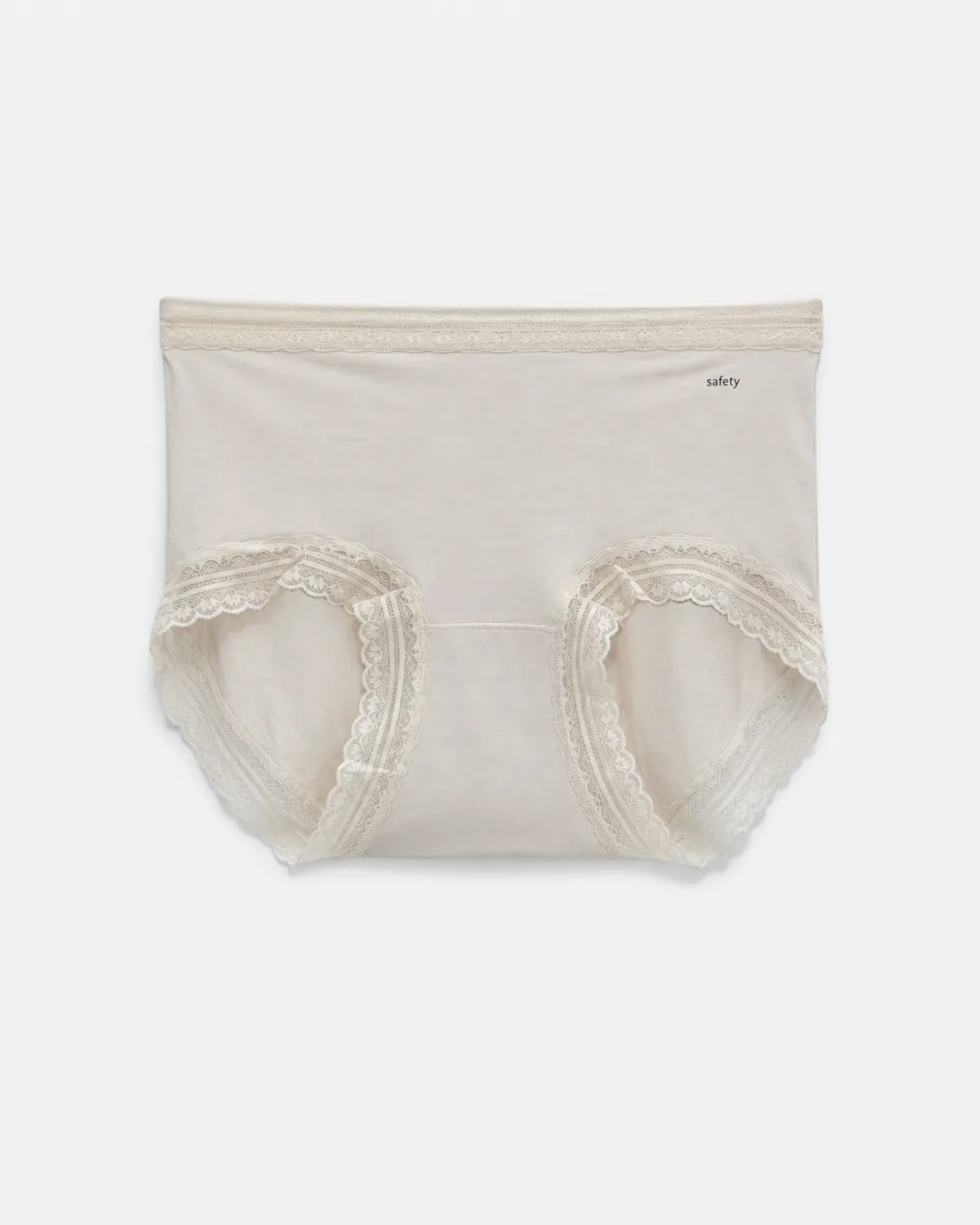 Women's Lace-Trim High-Waist Briefs - Style U80029