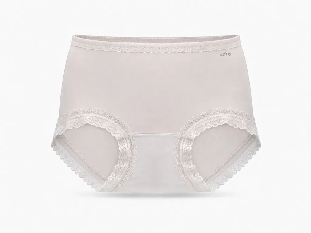 Women's Lace-Trim High-Waist Briefs - Style U80029
