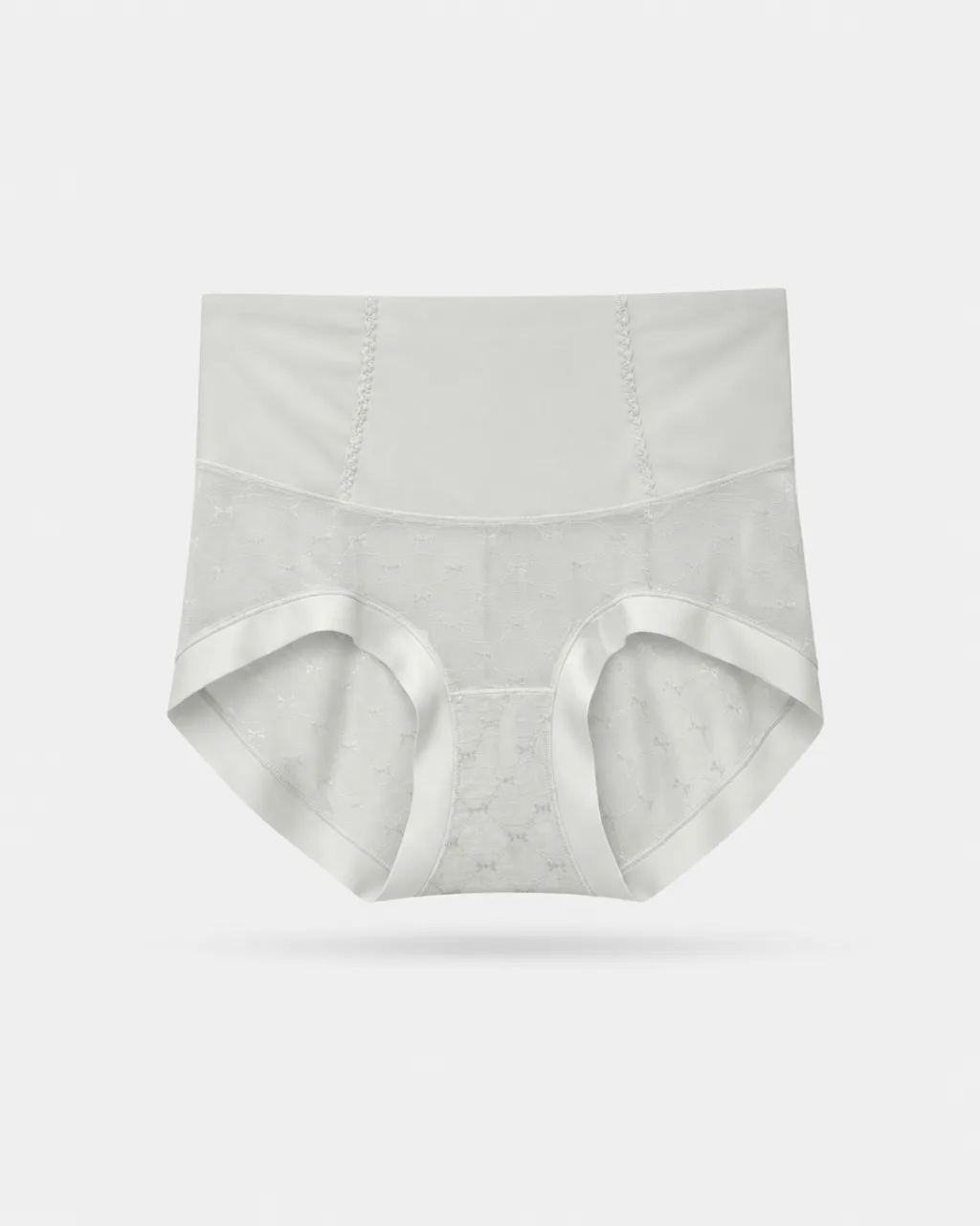 Women's Mesh-Panel High-Waist Briefs - Style 1001