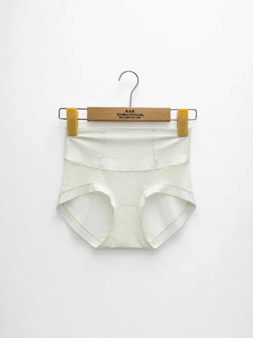 Women's Mesh-Panel High-Waist Briefs - Style 1001