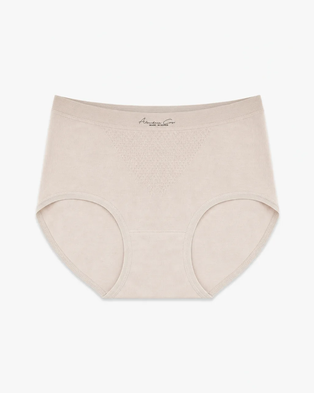 Women's 32-Gauge Zoned-Knit High-Waist Briefs - Style 6306