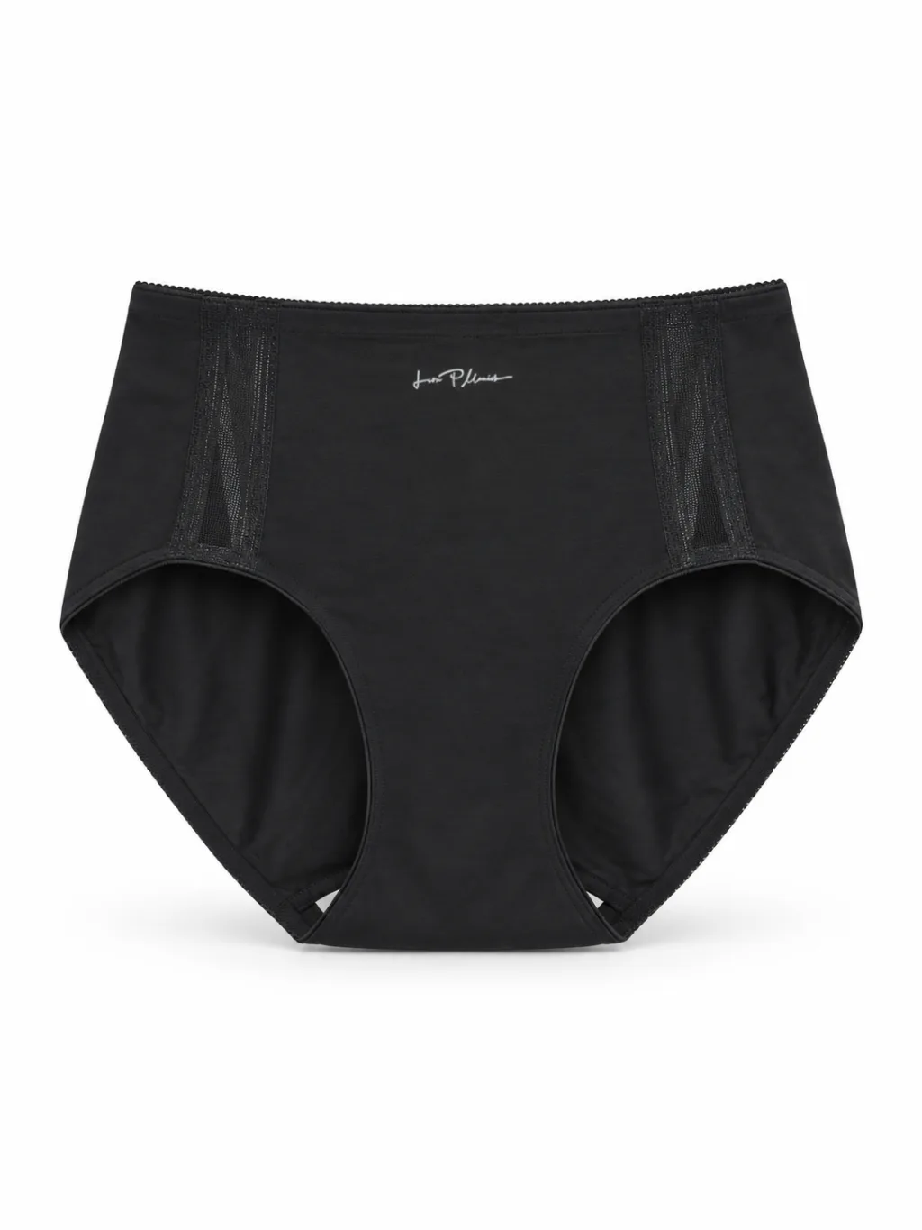 Women's Mesh-Panel High-Waist Briefs - Style 2658