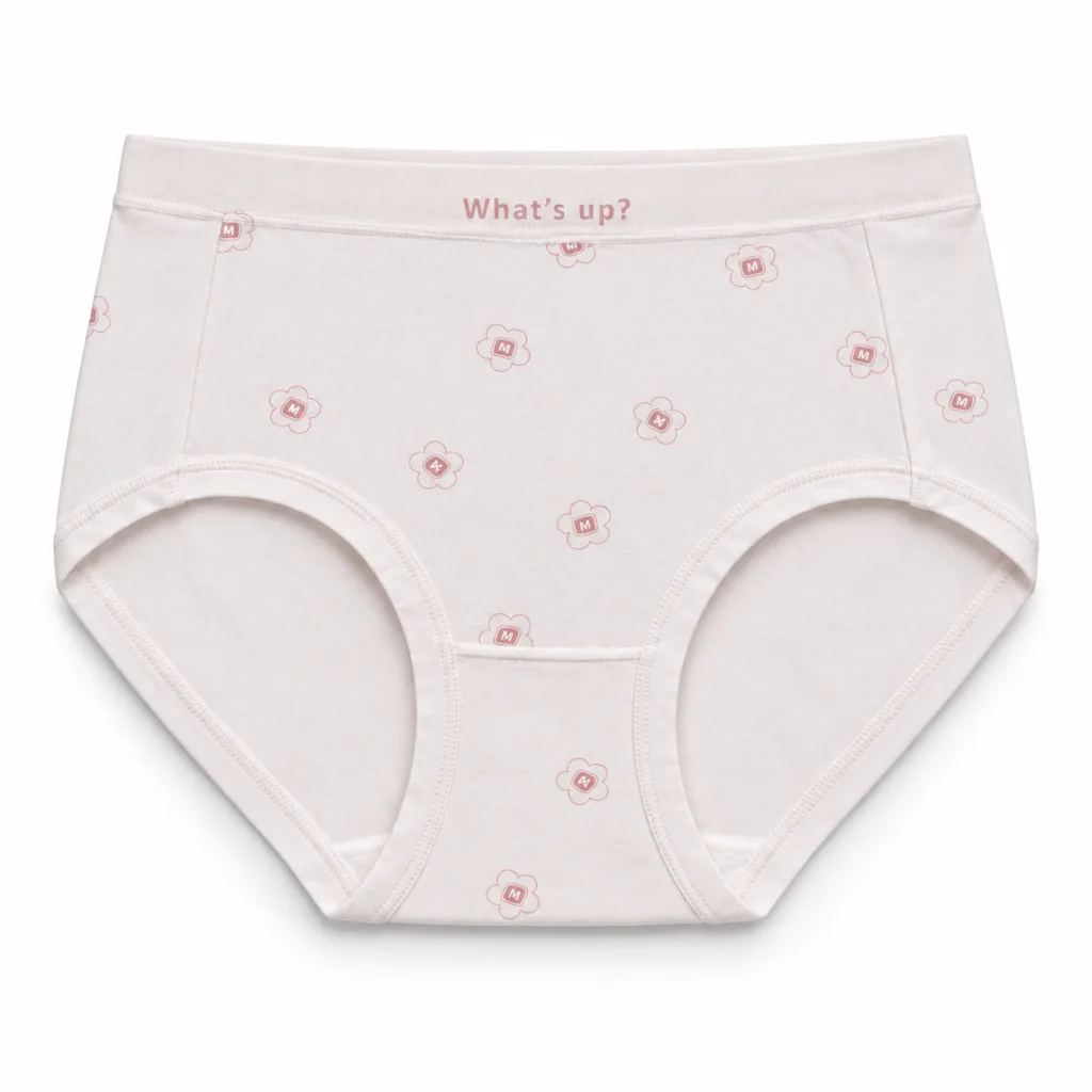 Women's Mini-Floral Smooth High-Waist Briefs - Style 3957