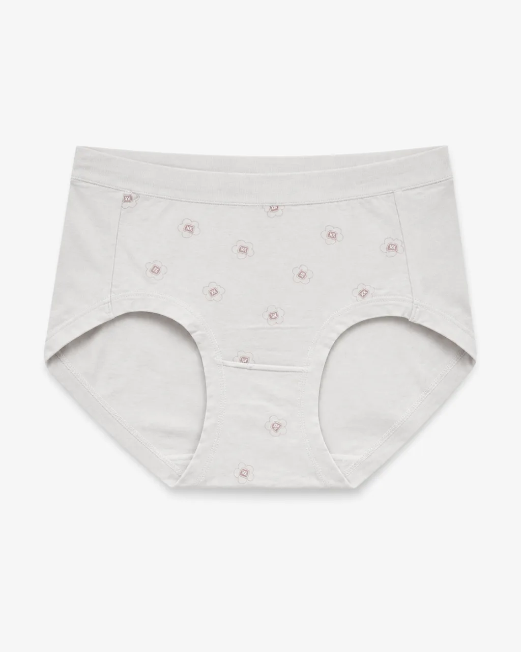 Women's Mini-Floral Smooth High-Waist Briefs - Style 3957