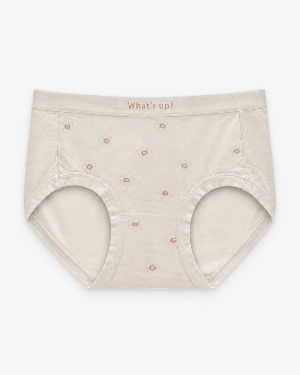 Women's Mini-Floral Smooth High-Waist Briefs - Style 3957