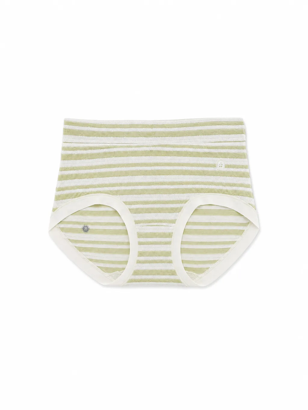 Women's Sheer-Stripe High-Waist Briefs - Style 9345