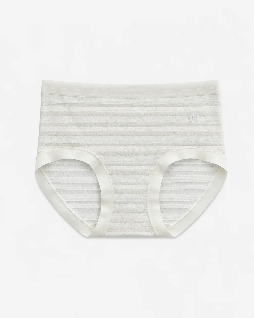 Women's Sheer-Stripe High-Waist Briefs - Style 9345