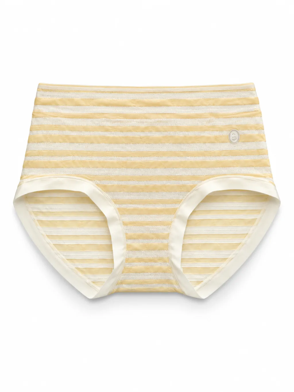 Women's Sheer-Stripe High-Waist Briefs - Style 9345