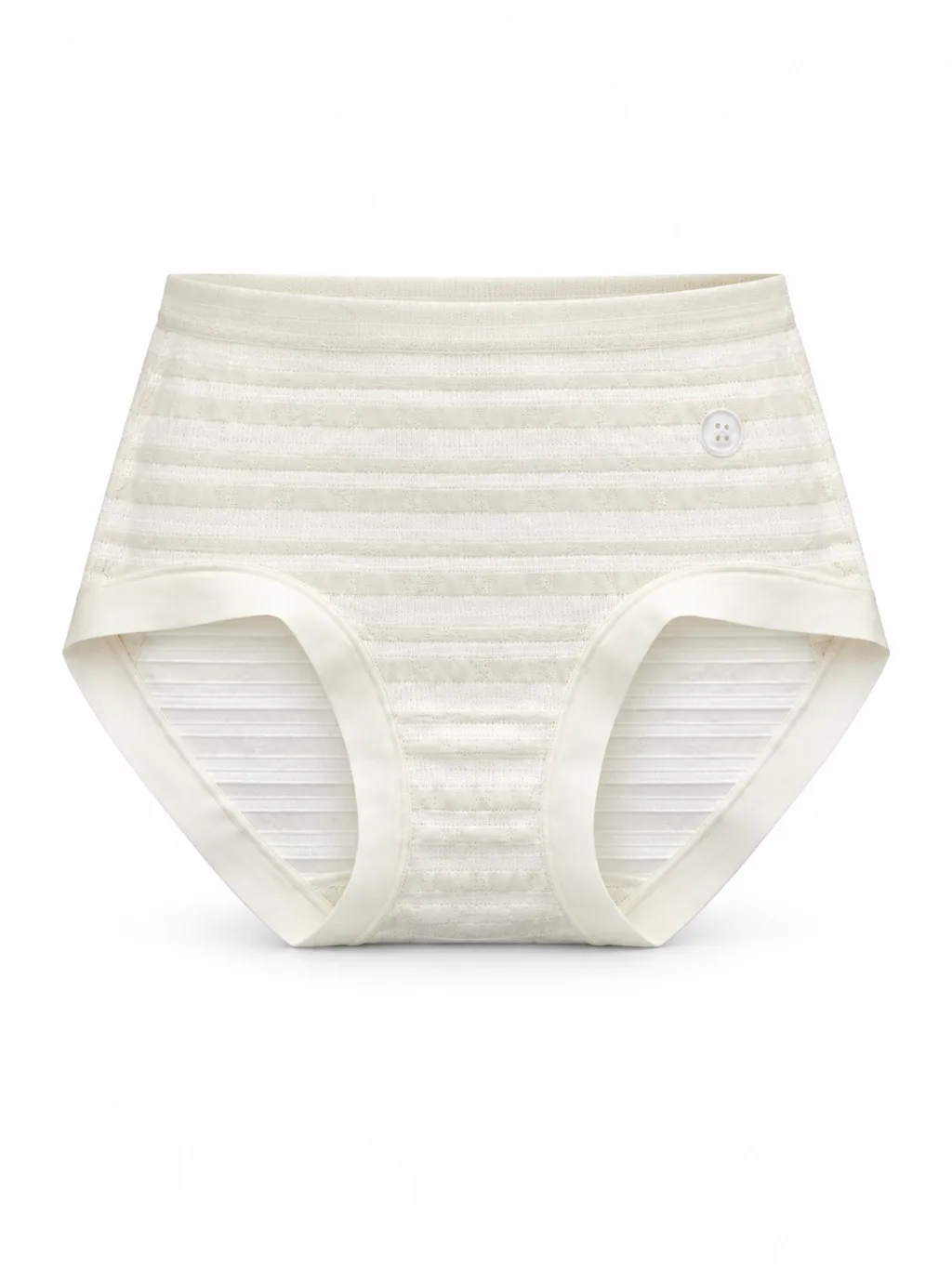 Women's Sheer-Stripe High-Waist Briefs - Style 9345