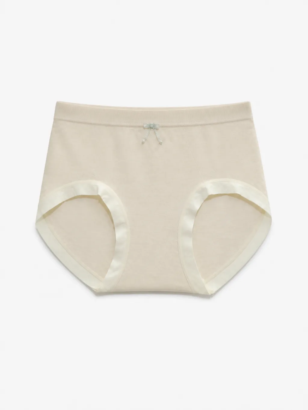 Women's Smooth Bow-Detail High-Waist Briefs - Style 2093