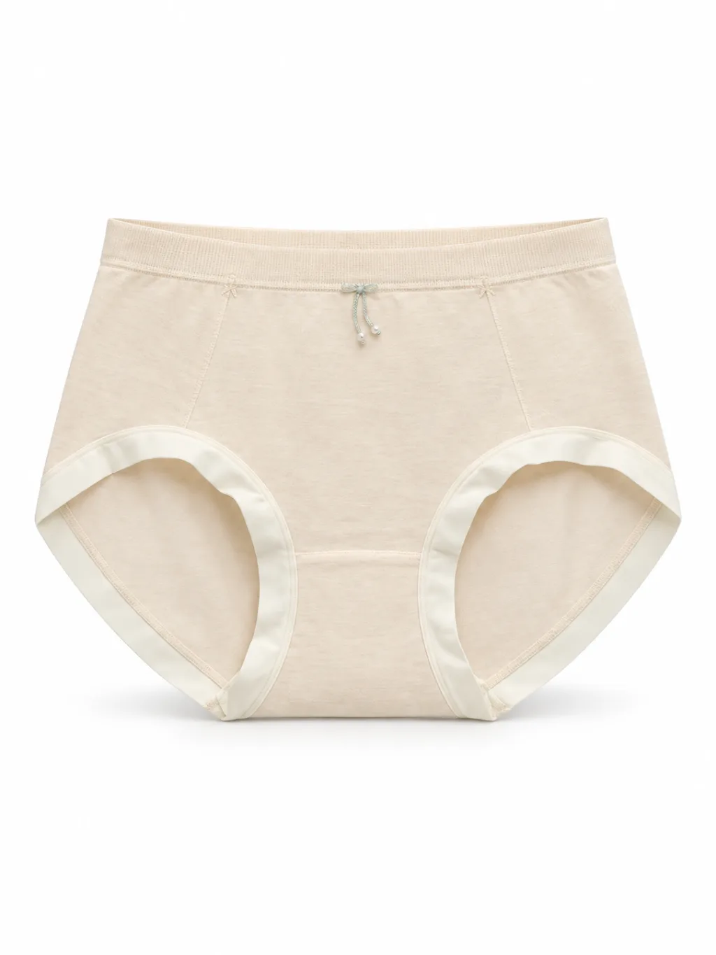 Women's Smooth Bow-Detail High-Waist Briefs - Style 2093